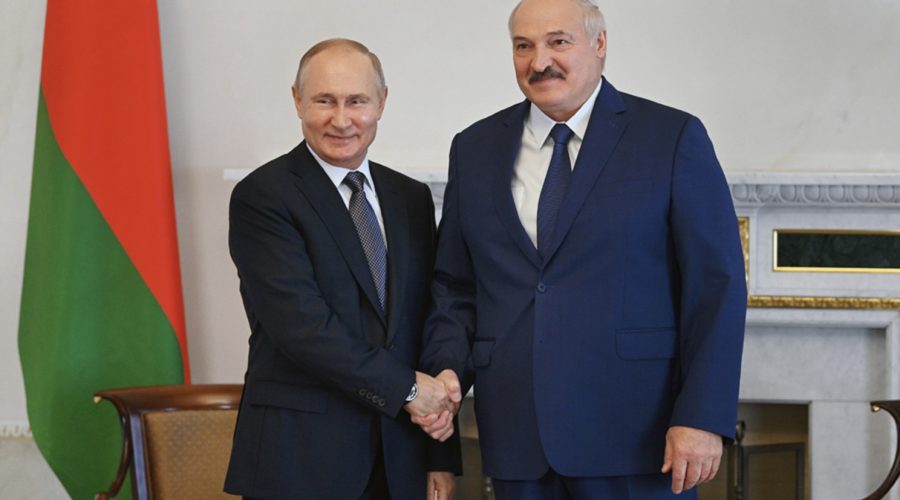 Лукашенко и Путин