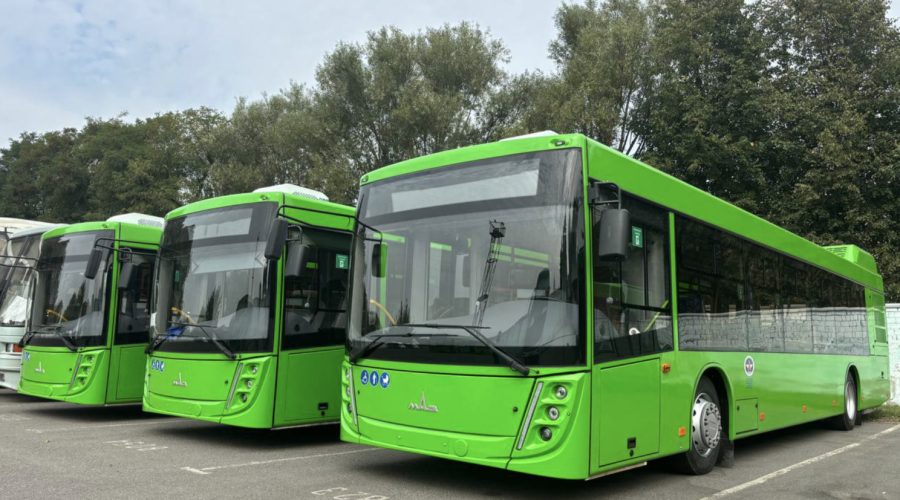 Увеличение количества автобусов