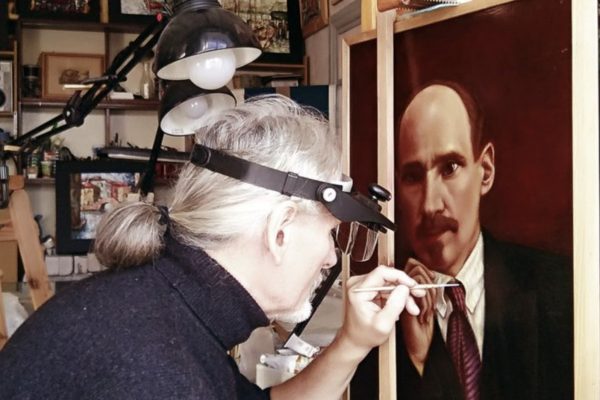 Выставка реставратора Юрия Кегелева открылась в Национальном художественном музее 