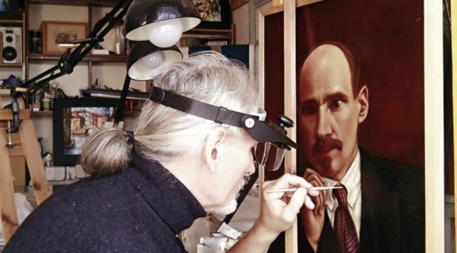 Выставка реставратора Юрия Кегелева открылась в Национальном художественном музее