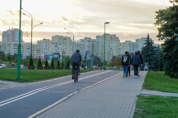 В Минске обустроили уже 350 км велодорожек