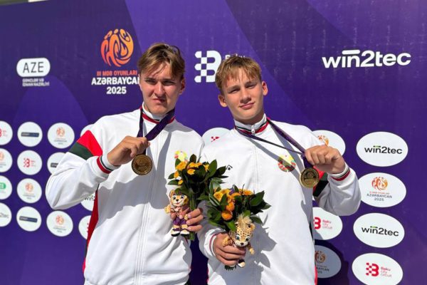 Даниил Талыко и Иван Цыдик принесли Беларуси золото в академической гребле