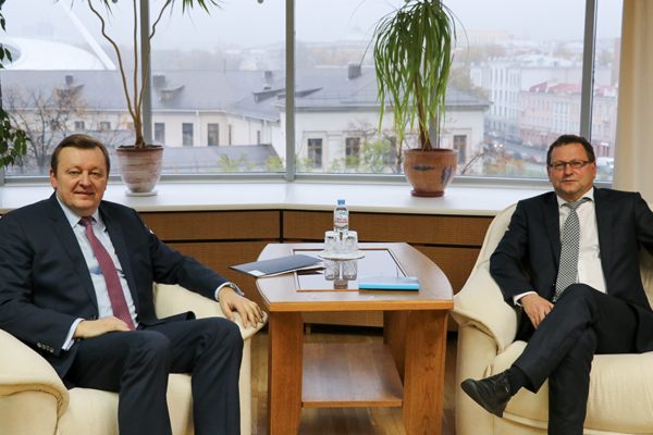 Белорусский замминистра иностранных дел встретился с немецким дипломатом