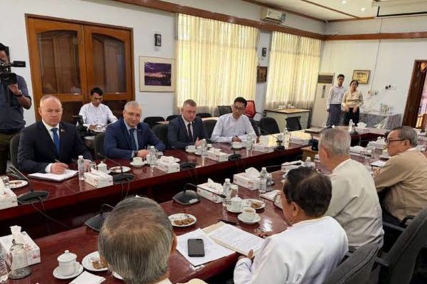 Встреча делегаций ЦИК Беларуси и Союзной избирательной комиссии Мьянмы