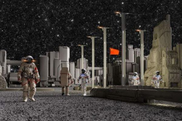 Китай разрабатывает технологии 3D-печати из реголита для строительства базы на Луне