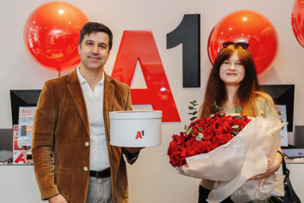 Спасибо за доверие: А1 креативно поздравил своего пятимиллионного абонента